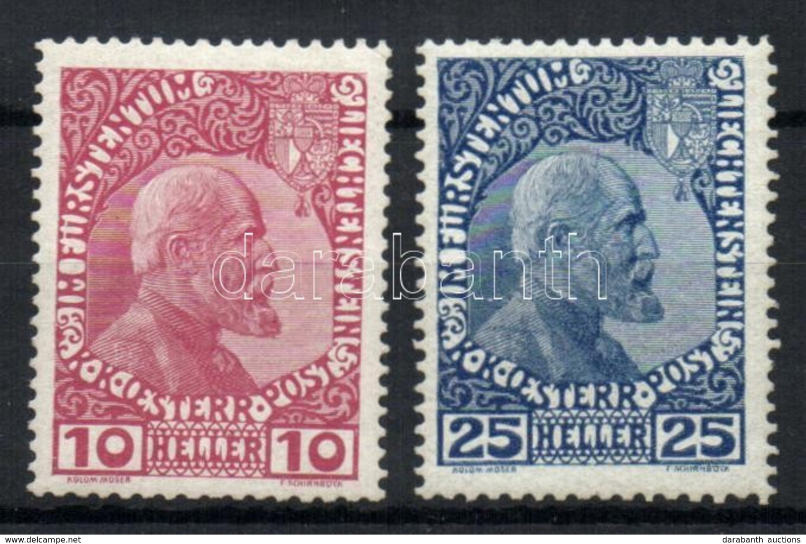 * 1912 Forgalmi Mi 2X + 3X - Autres & Non Classés