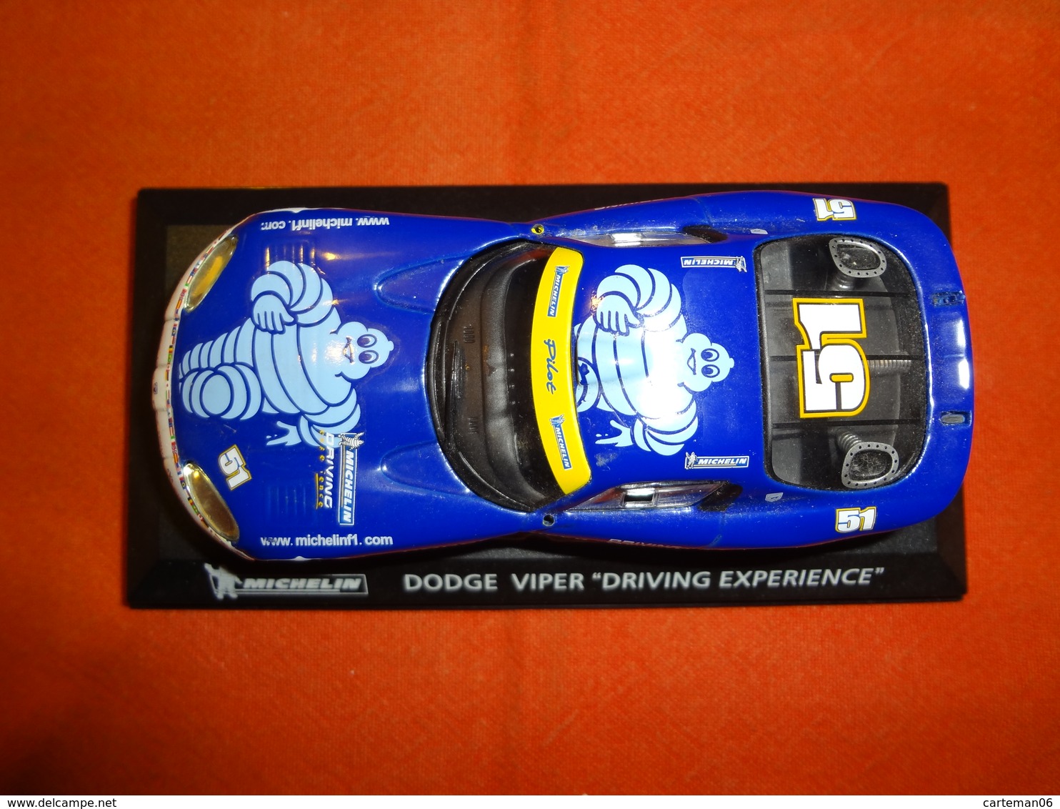 Voiture - Dodge Viper "Driving Experience" - Michelin  - 1/43 - Rally