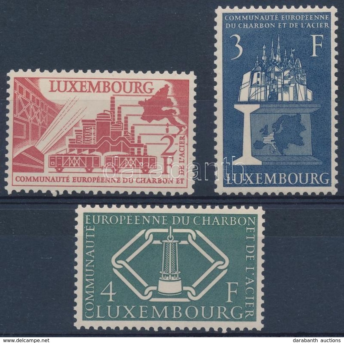 ** 1956 Montánunió Sor Mi 552-554 - Autres & Non Classés