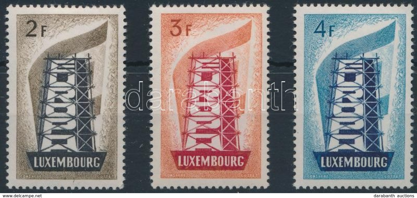 * 1956  Europa CEPT Mi 555-557 - Autres & Non Classés