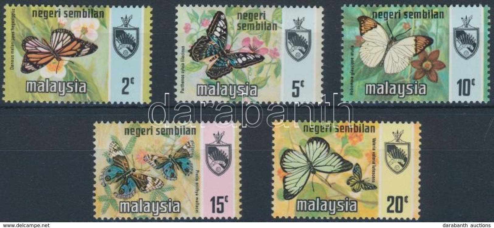 ** Negeri Sembilan 1971 Lepkék Sor Mi 89 II-94 II - Autres & Non Classés