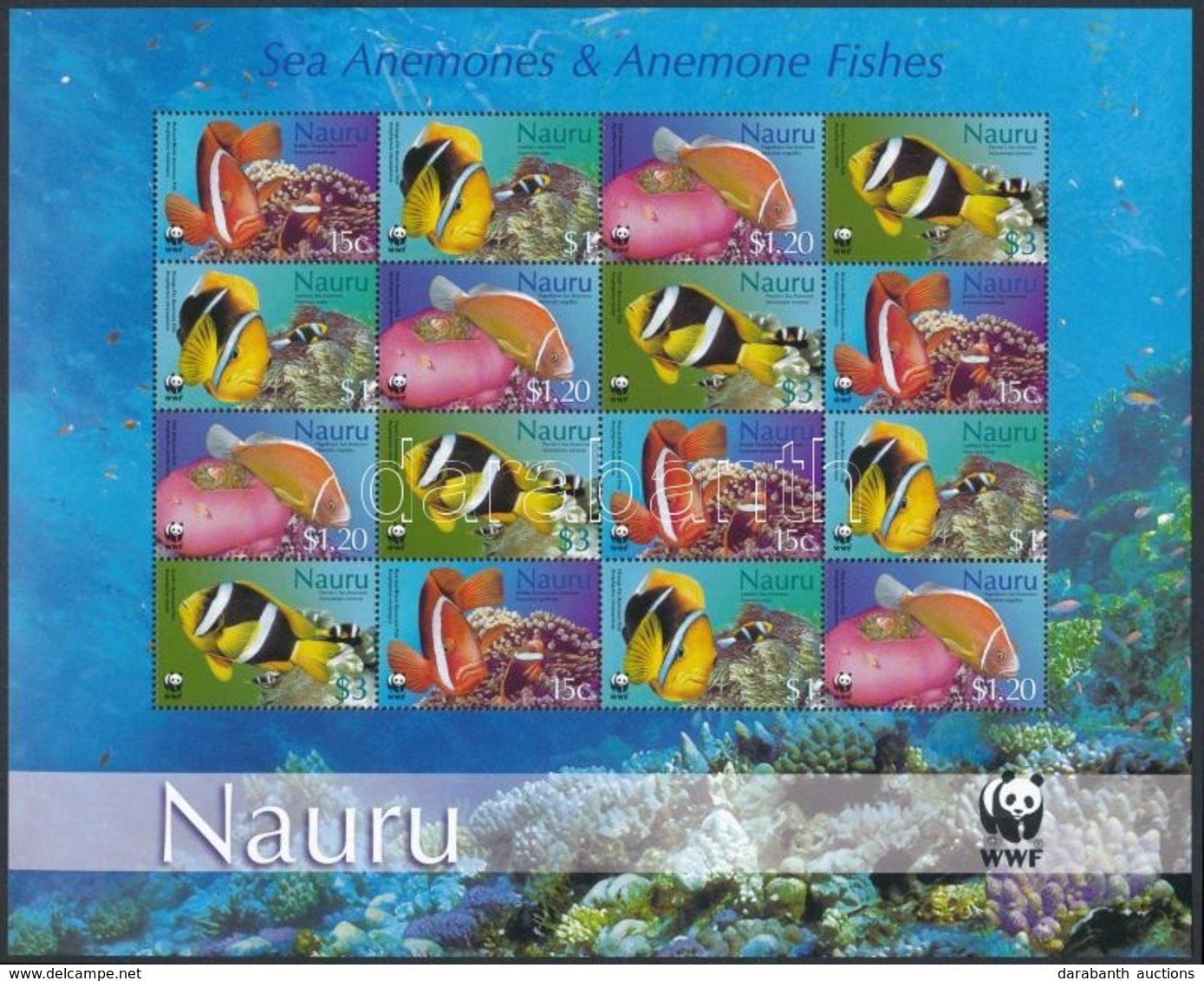 ** 2003 WWF Halak Kisív Mi 553-556 - Autres & Non Classés