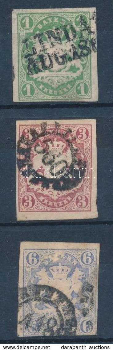 O 1867 Mi 14-16 (Mi EUR 50,-) - Autres & Non Classés