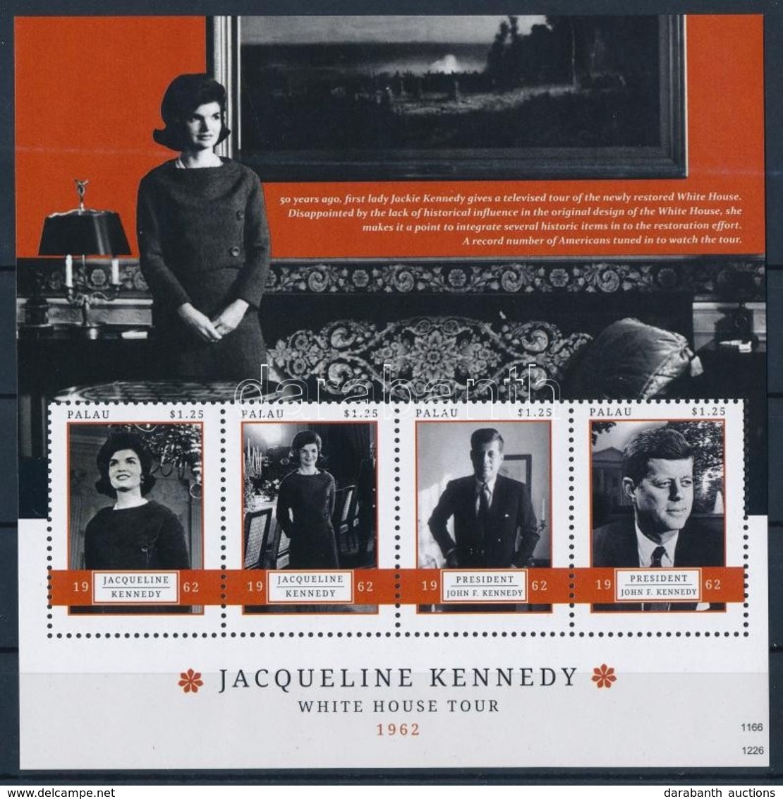 ** 2012 Jackie Kennedy Kisív Mi 3219-3222 - Autres & Non Classés