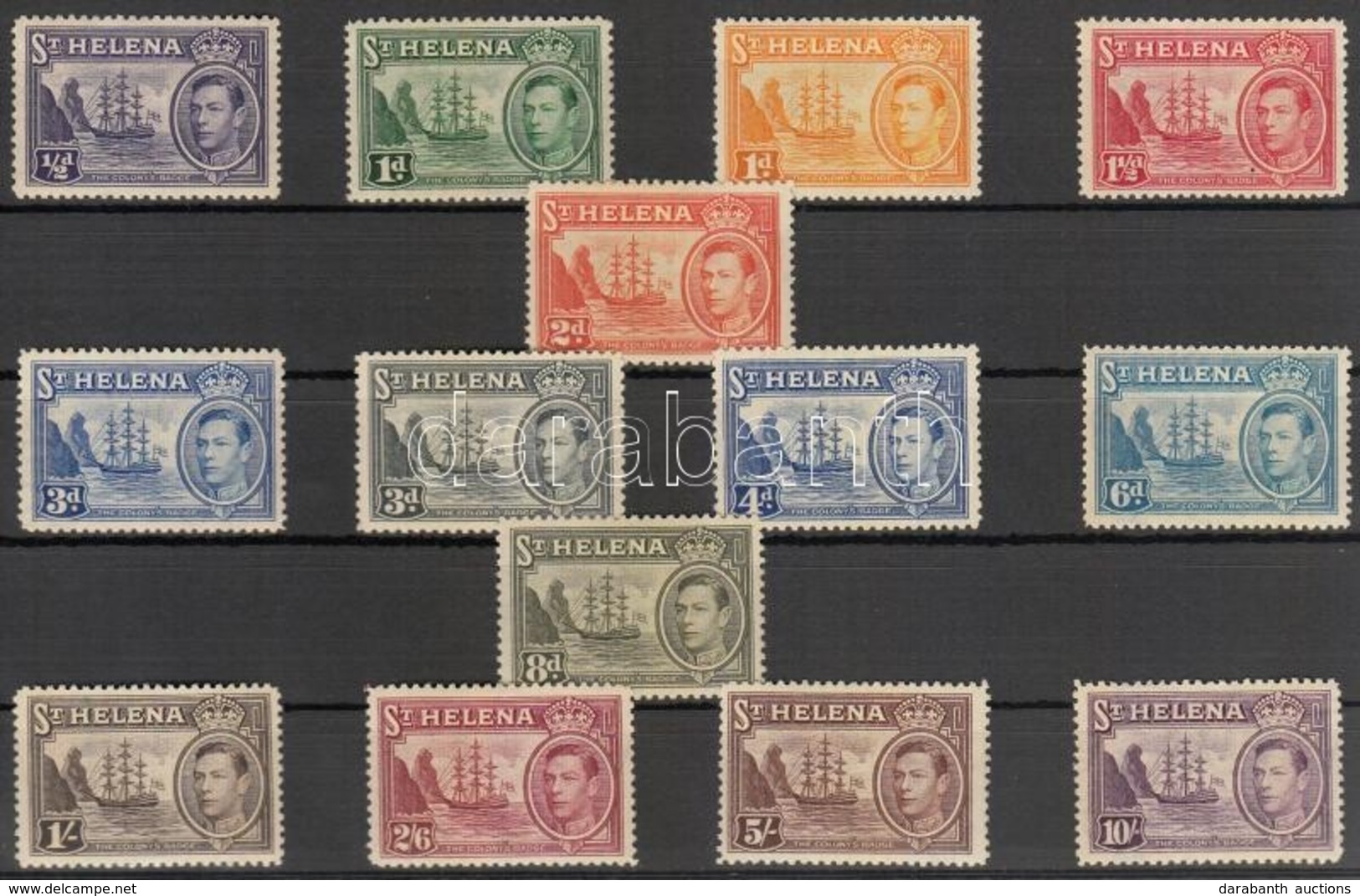 * 1938/1944 Forgalmi Sor / Definitive Set Mi 97-110 - Autres & Non Classés