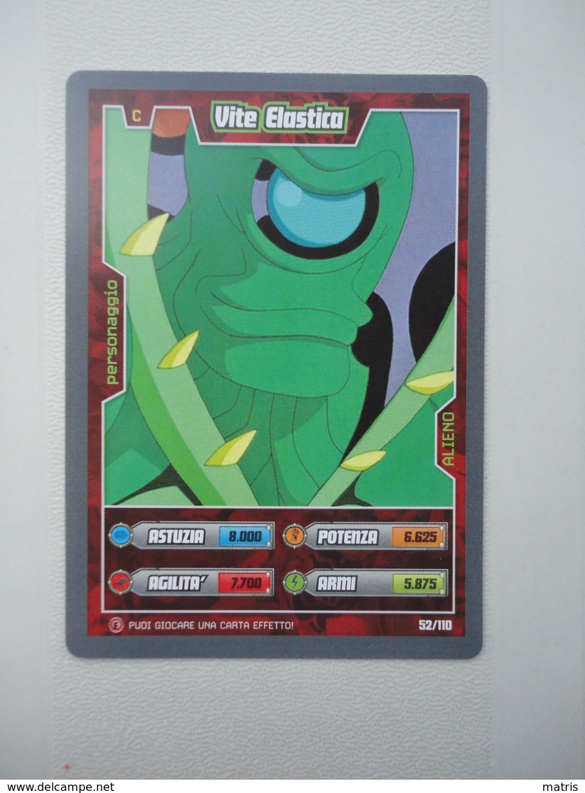 Ben 10 Ten Alien Adventures - 4 Card - Cartoon Network - 2010 - Altri & Non Classificati