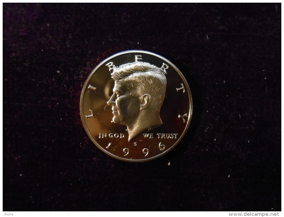 1996-S Proof Kennedy Half Dollar - 1964-…: Kennedy