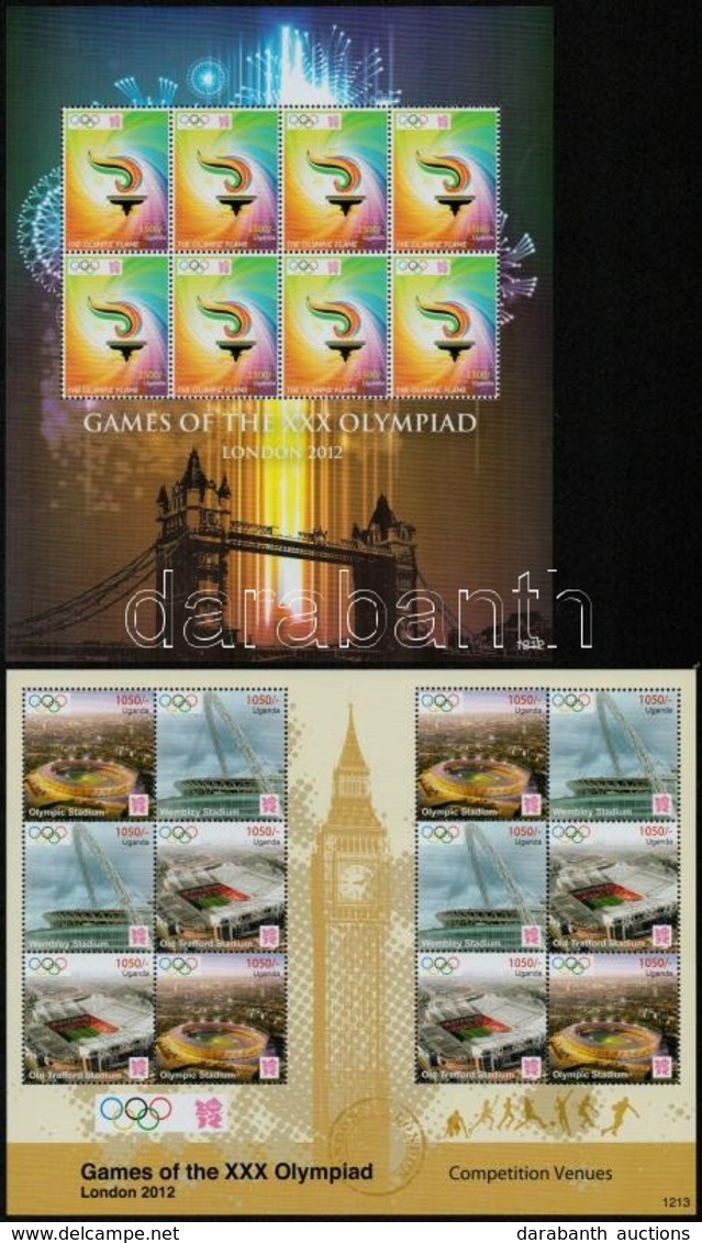 ** 2012 Nyári Olimpia: London 2 Db Kisív Mi 2869-2872 - Autres & Non Classés