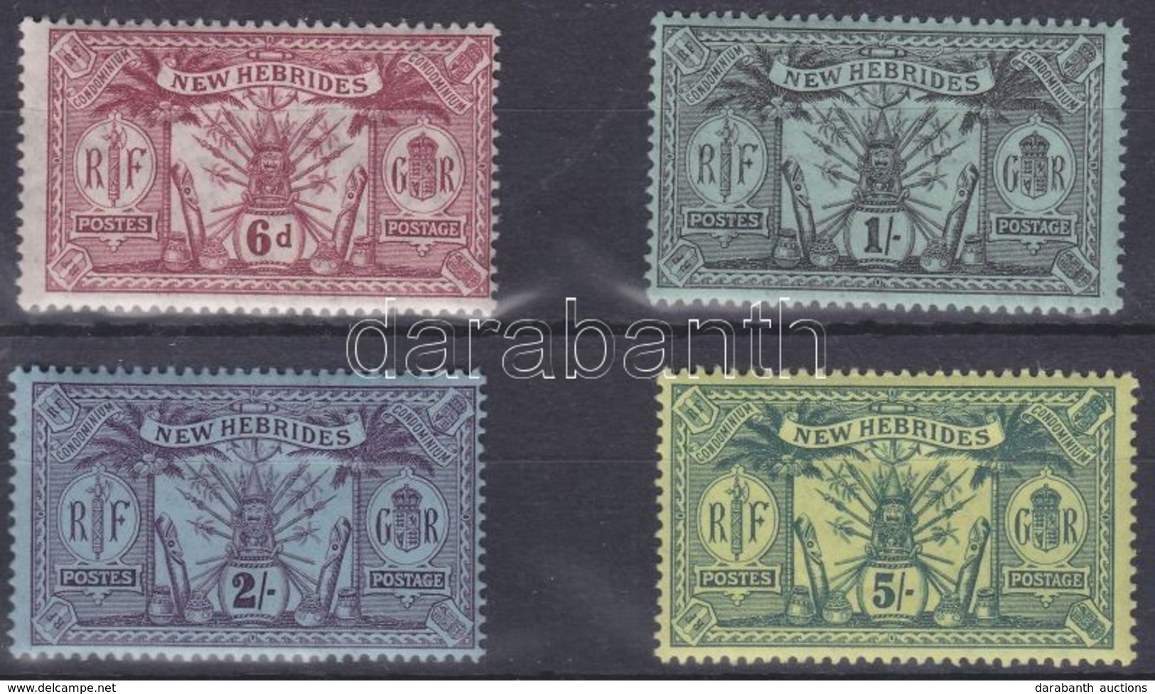 * 1911/1912 Fegyverek Mi 32-35 - Andere & Zonder Classificatie