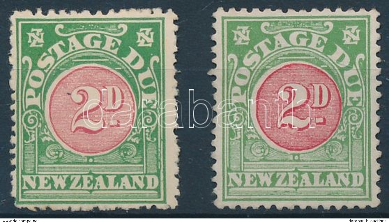 * 1904 Portó Bélyeg és Változata  Postage Due Mi 15 A, C - Sonstige & Ohne Zuordnung