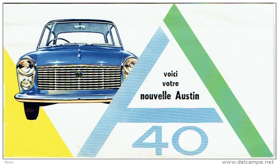 Publicité Automobile. Austin 40. Old Car. - Publicités