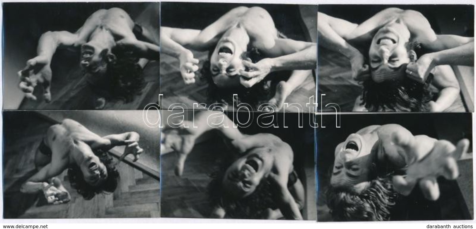 Cca 1970 Balett, 7 Db Vintage Fotó, 6,5x9,5 Cm és 18x24 Cm - Autres & Non Classés