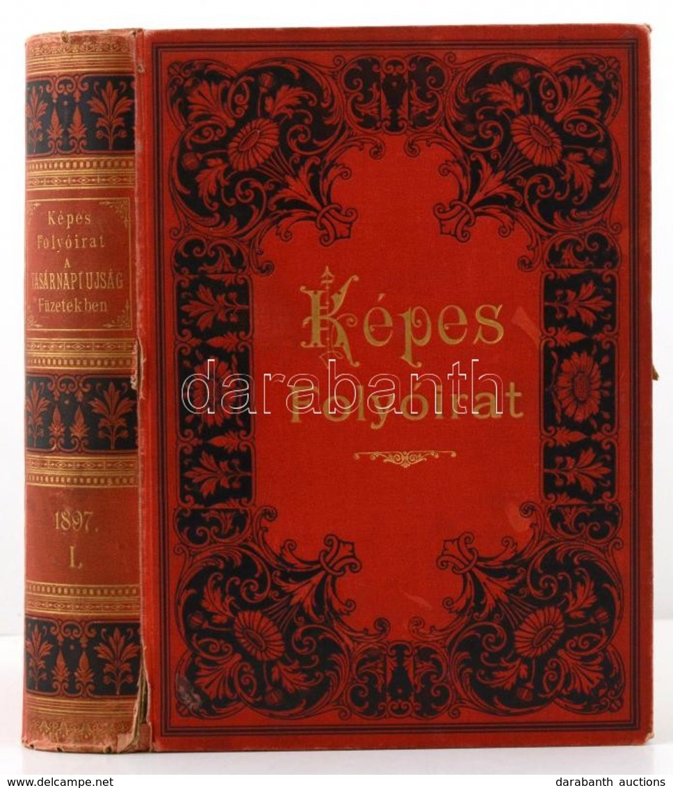 1897 Nagy Miklós (szerk.):  Képes Folyóirat A Vasárnapi Ujság Füzetekben. 1897. I. Félév, XXII. Kötet (töredék évfolyam) - Non Classés