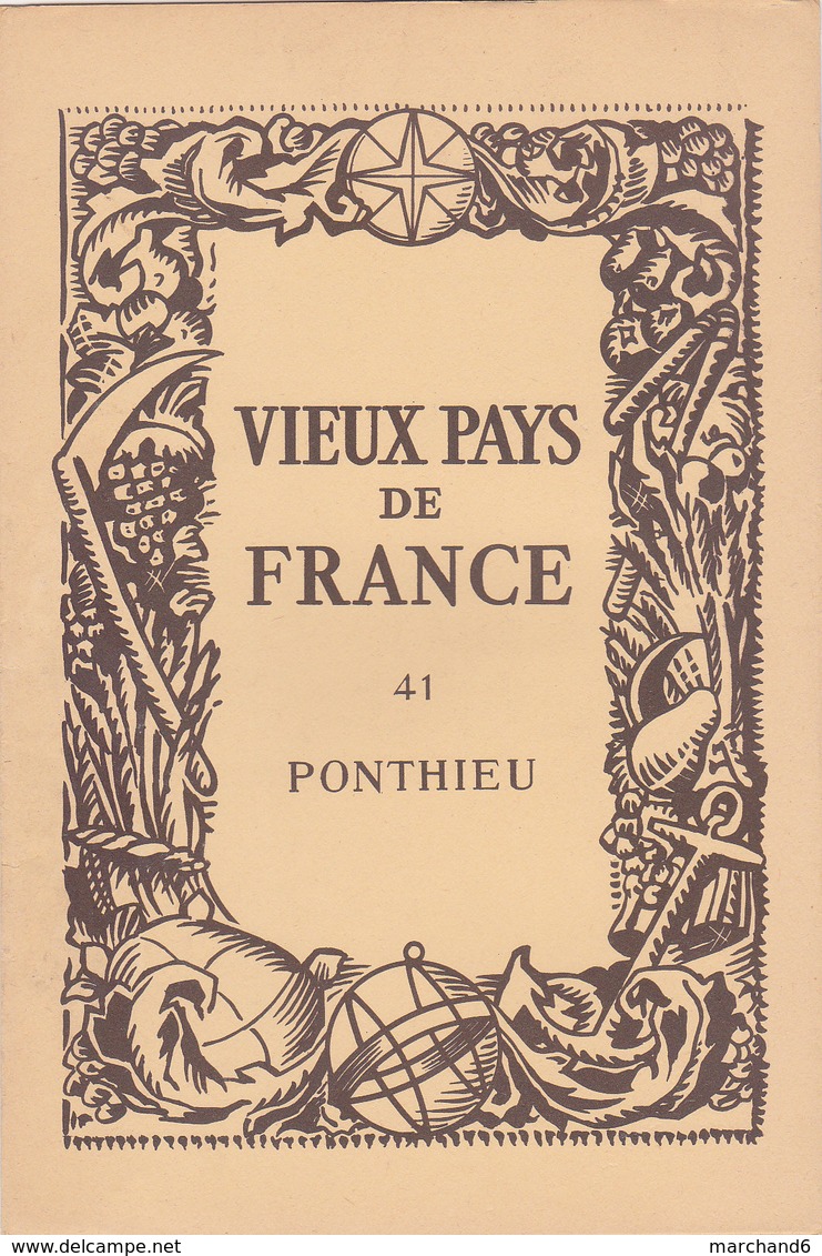 Laboratoires Mariner Vieux Pays De France N°41 Ponthieu Carte - Cartes Géographiques