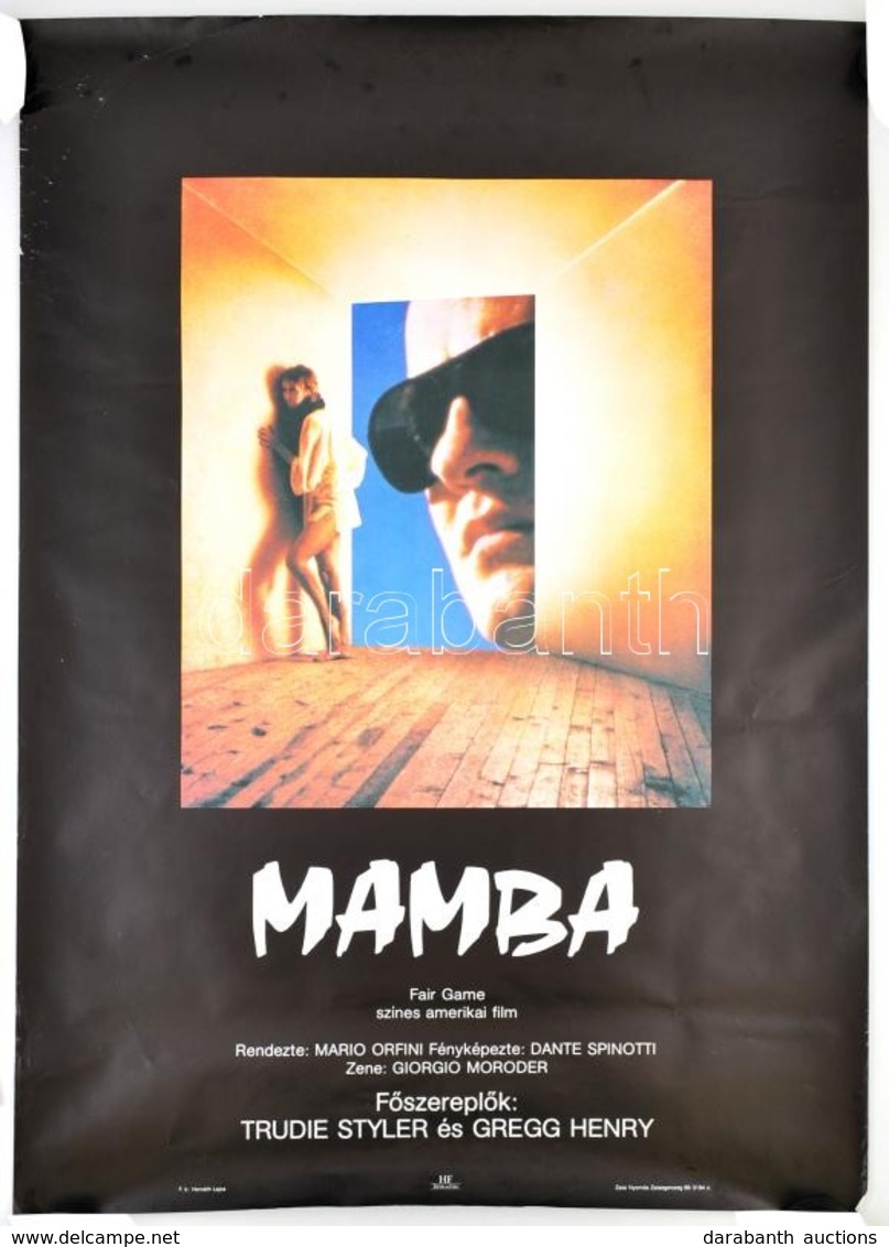 1989 Mamba, Amerikai Film Plakát, 83,5x58,5 Cm - Autres & Non Classés