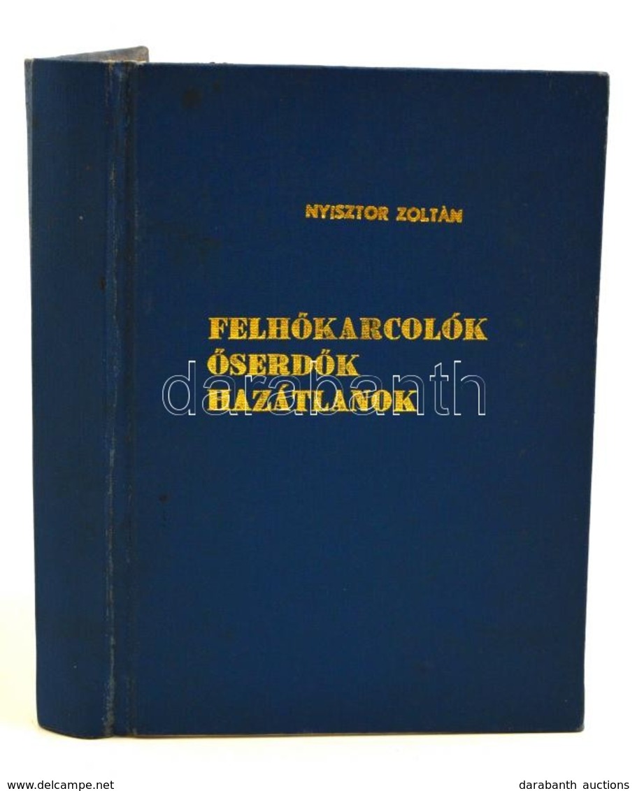 Nyisztor Zoltán: Felhőkarcolók, őserdők,hazátlanok. (Dél-amerikai úti Képek). Bp., 1935, Palladis Rt. Átkötött Modern Eg - Non Classés