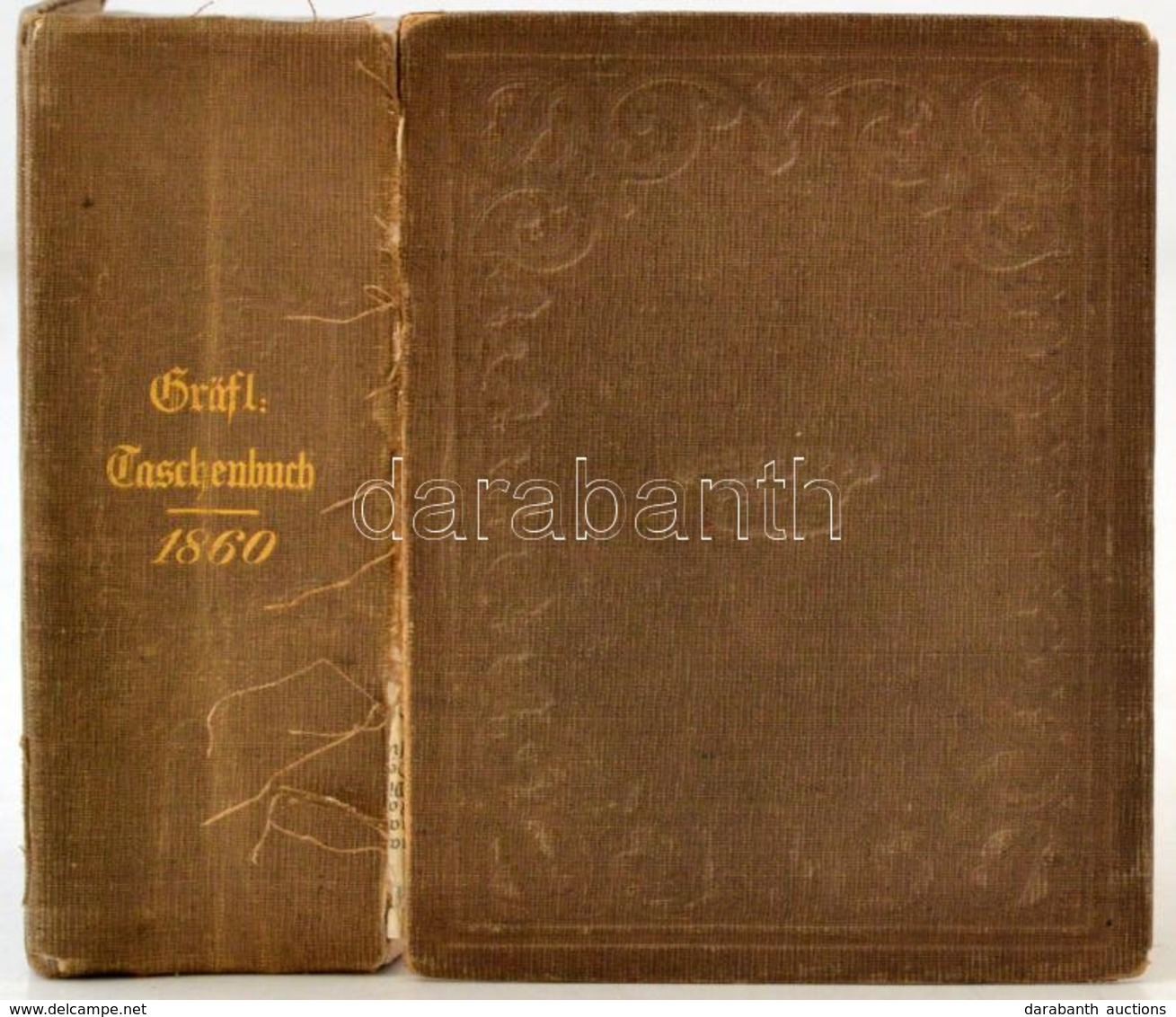 Gotaisches Genealogisches Taschenbuch Der Gräflichen Häuser Aus Das Jahr 1860. Gotha, 1860, Justus Perthes, 996 P. 33. é - Non Classés