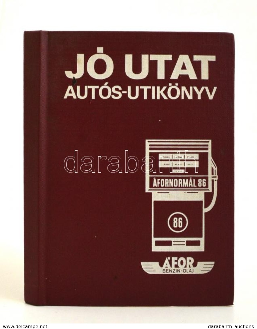 Gyökér-Tar: Jó Utat Autóskönyv. Bp., 1971, ÁFOR Ásványolajforgalmi Vállalat. Kiadói Egészvászon Kötésben, Tollal írt Bej - Non Classés