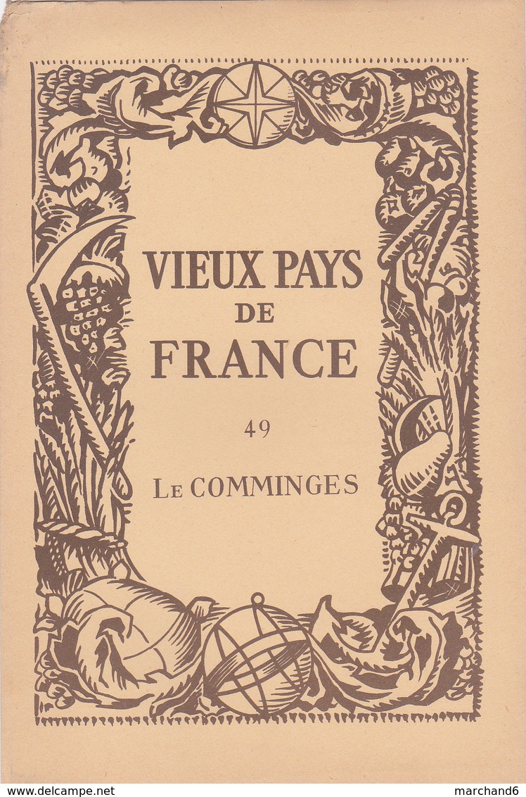 Laboratoires Mariner Vieux Pays De France N°49 Le Comminges Carte - Cartes Géographiques