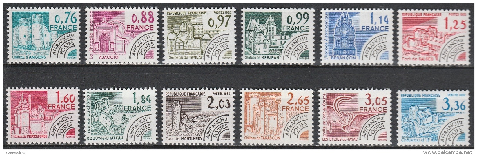 France   .     Yvert   .    P. 66/77    .      **     .    Neuf SANS Charniere  .   /    .  MNH - 1964-1988