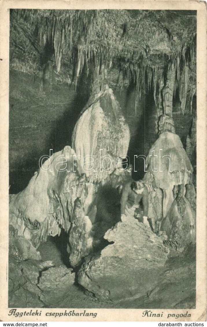 * 3 Db Régi Képeslap: Barlangok (Baradla, Aggtelek, Révi Zichy-barlang) / 3 Pre-1945 Postcards With Hungarian Caves - Non Classés