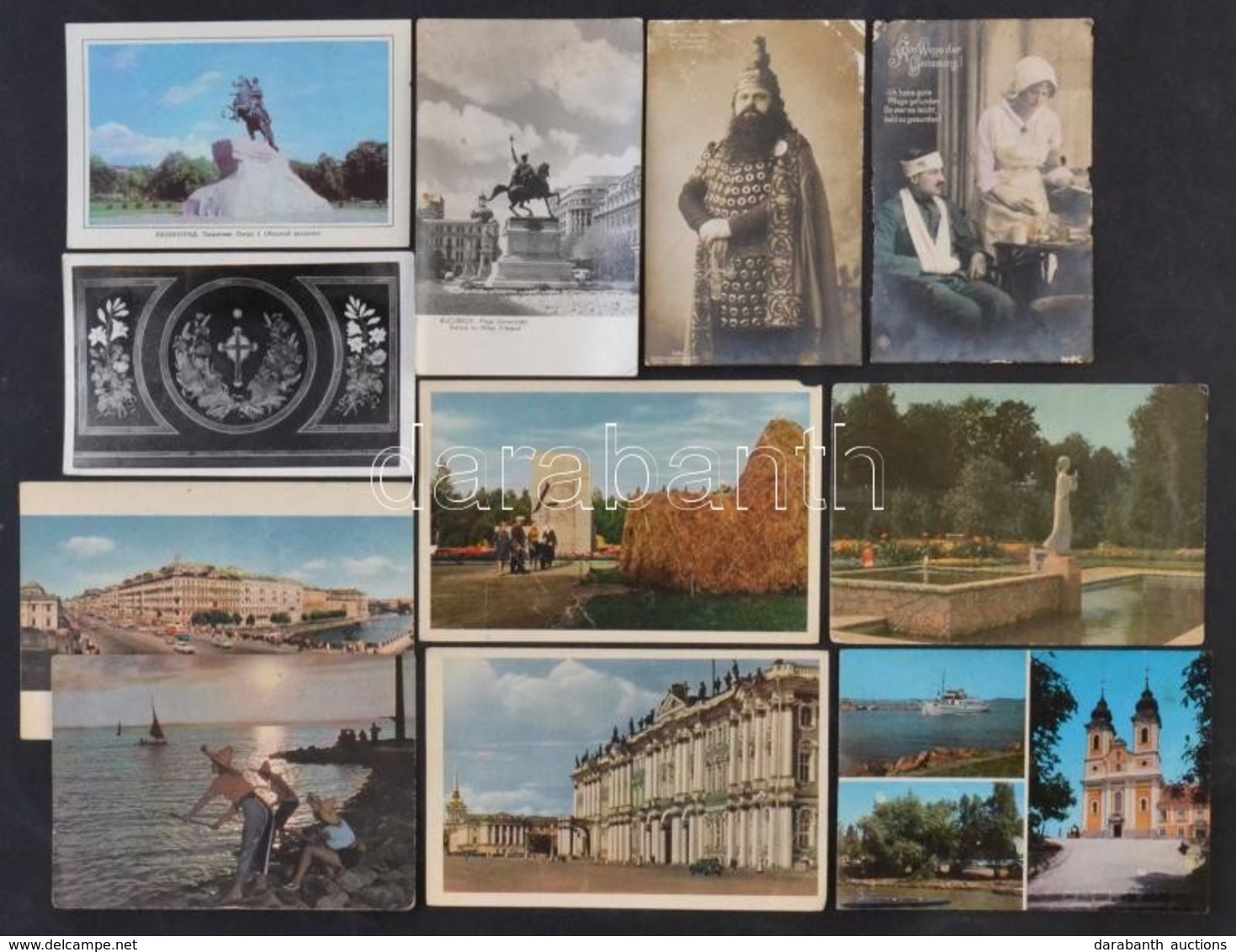 ** * Egy Doboznyi MODERN Főleg Magyar Városképes Lap / A Box Of Modern Mostly Hungarian Town-view Postcards - Non Classés