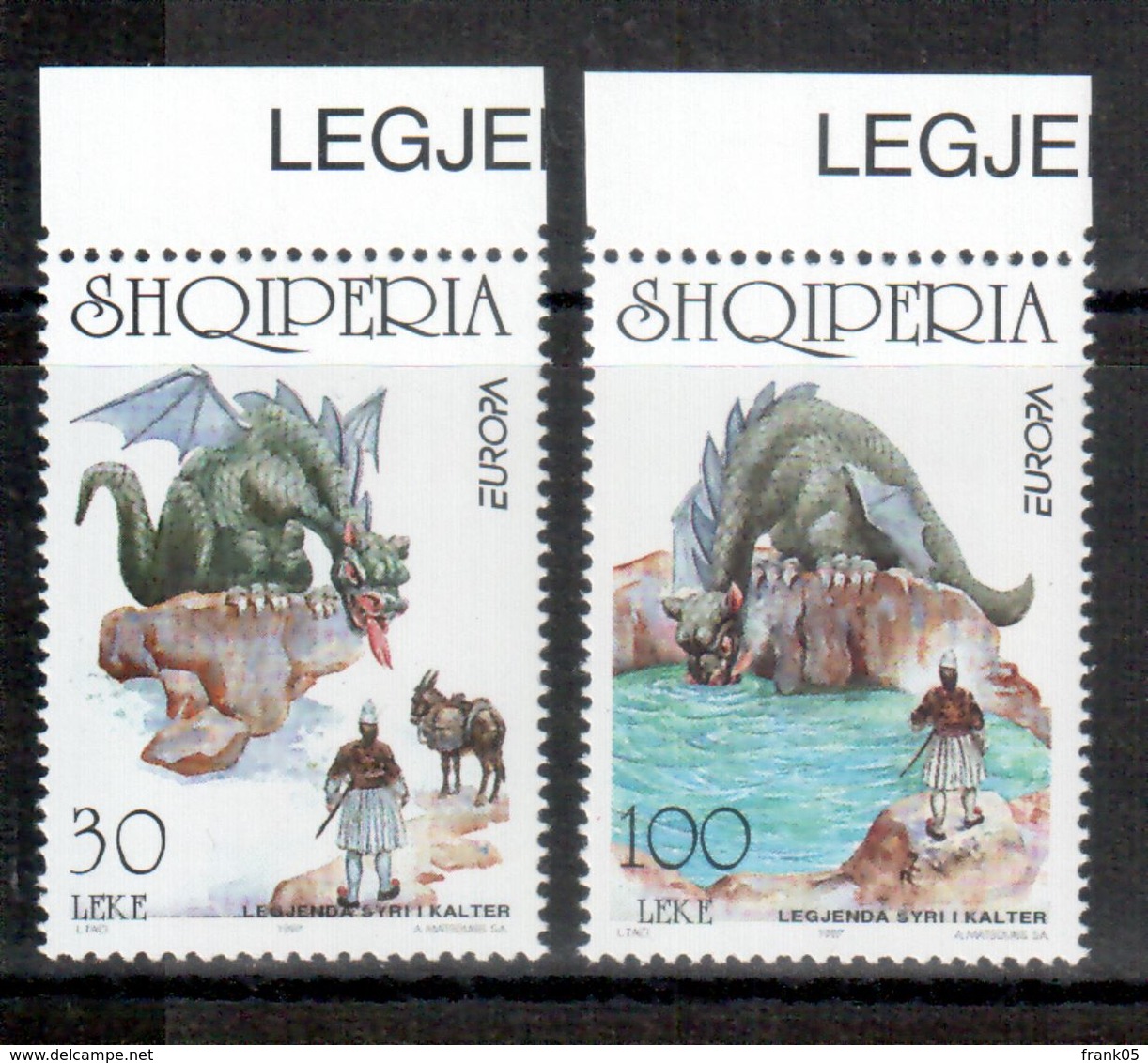 Albanien / Albania / Albanie 1997 Satz/set EUROPA ** - 1997