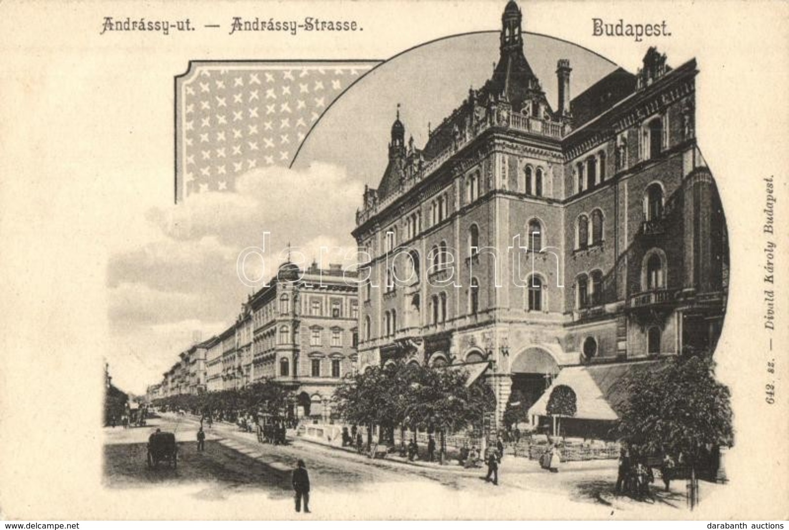 ** T2 Budapest VI. Andrássy út. Divald Károly 642. Sz. - Non Classés