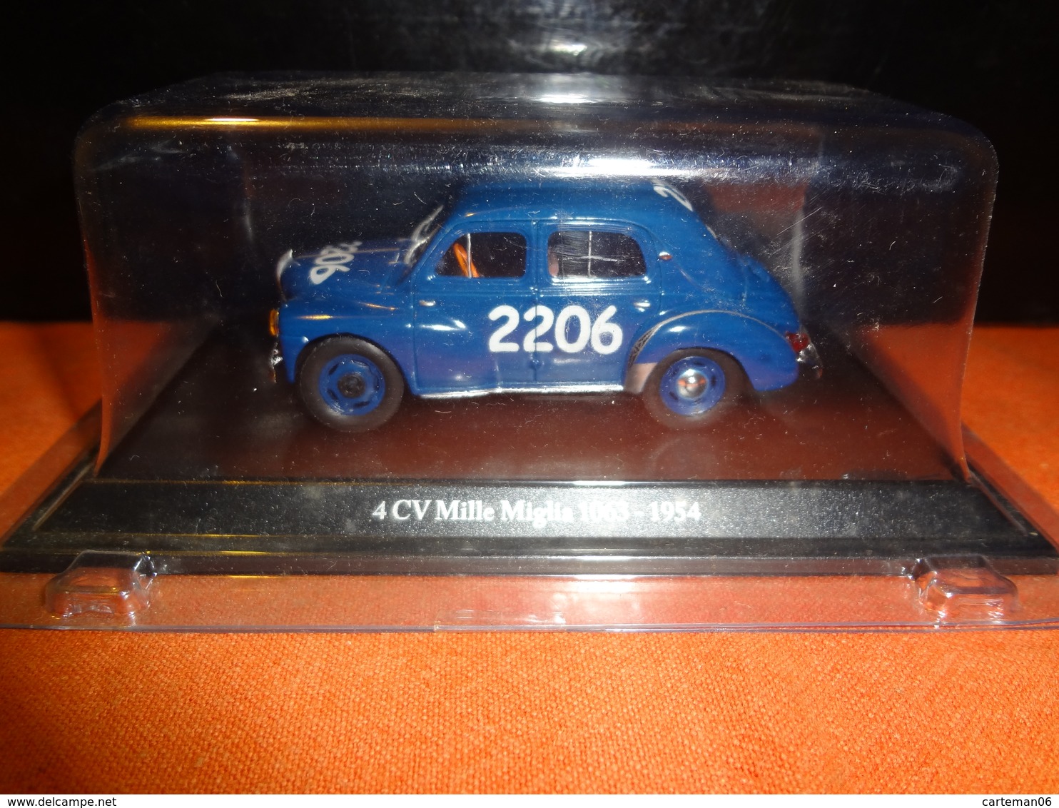 Voiture - Renault 4 CV Mille Miglia 1063 - 1954  Eligor 1/43 - Eligor