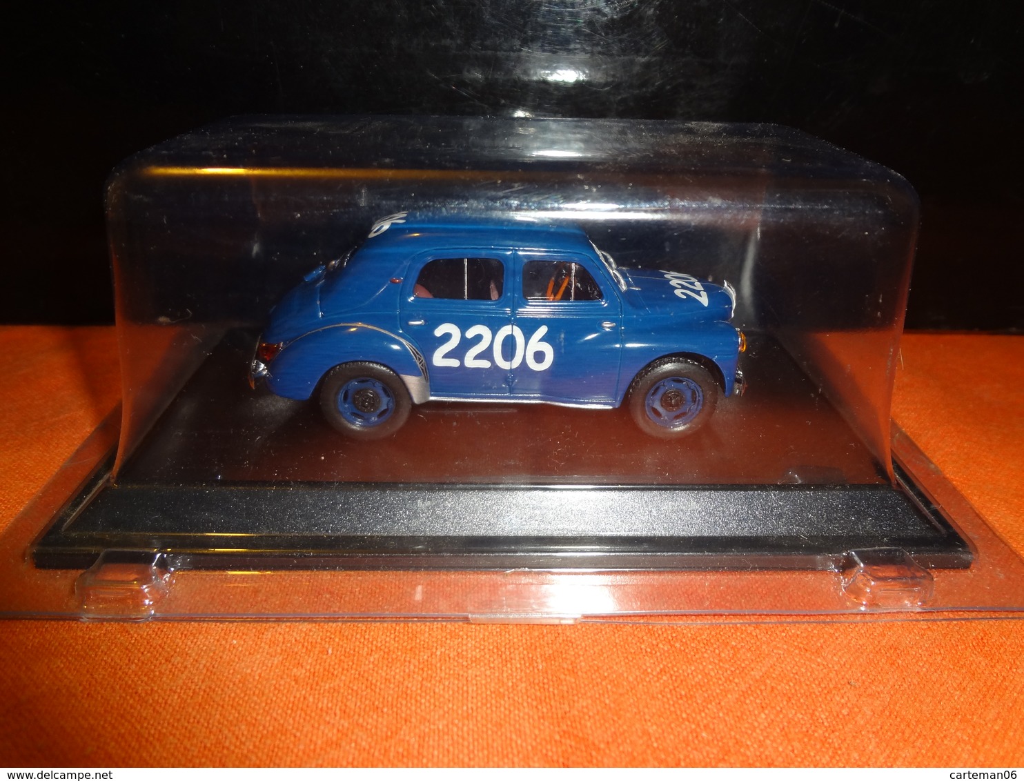 Voiture - Renault 4 CV Mille Miglia 1063 - 1954  Eligor 1/43 - Eligor