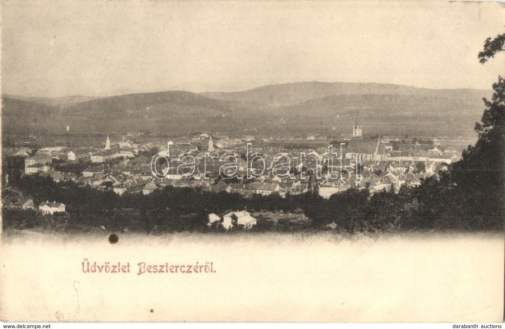 ** T3 Beszterce, Bistritz, Bistrita; Látkép / General View (EB) - Non Classificati