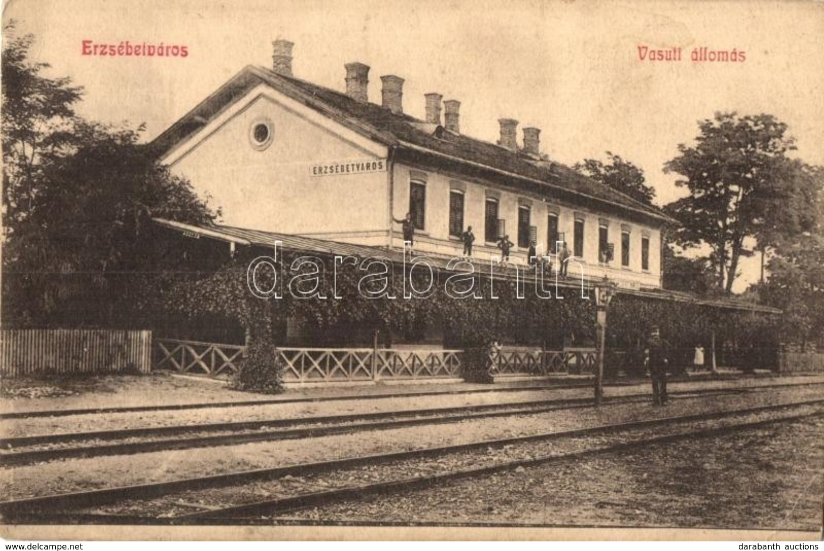* T2/T3 Erzsébetváros, Dumbraveni; Vasútállomás / Bahnhof / Railway Station (EK) - Unclassified