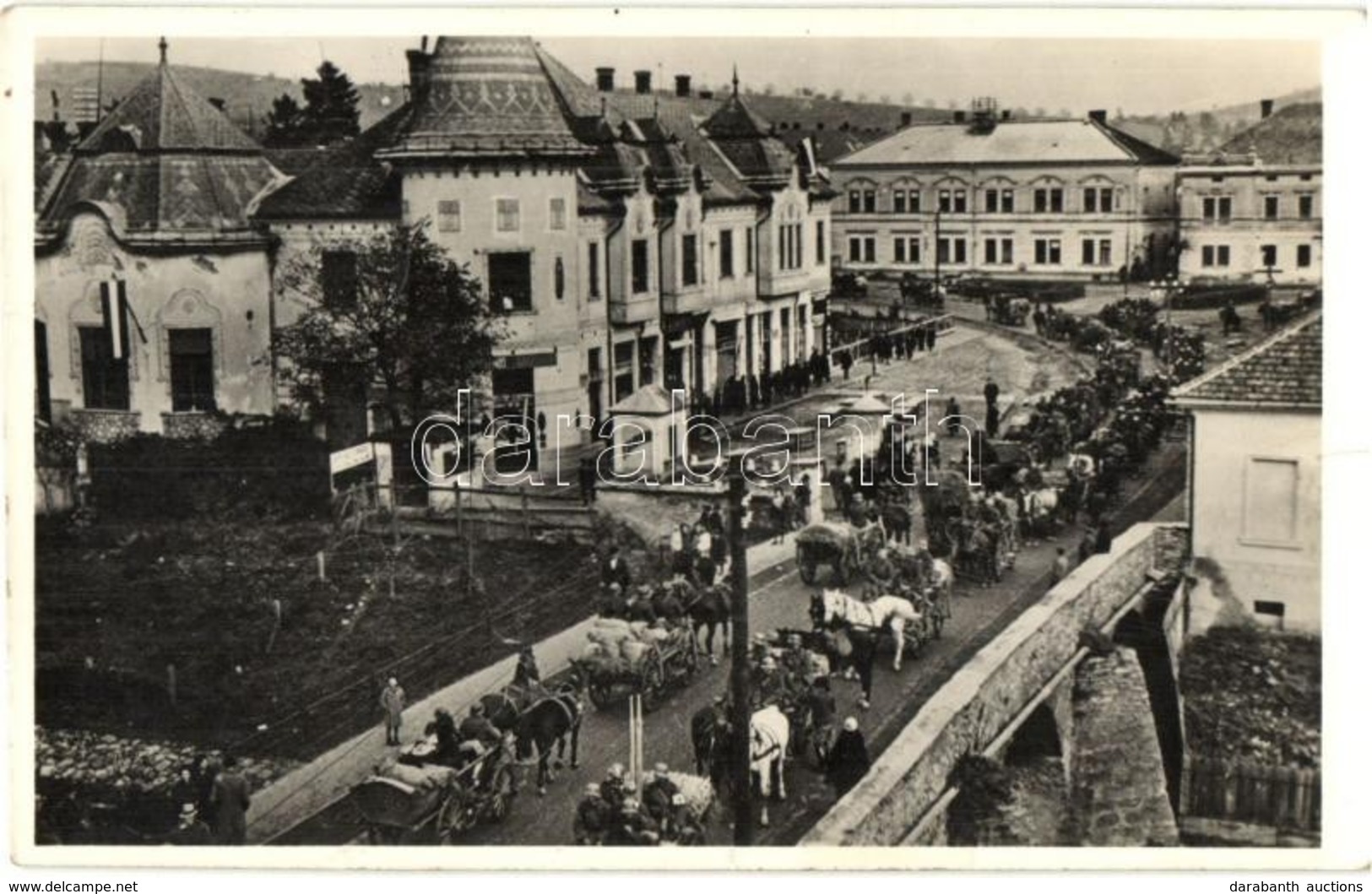 * T2 1938 Beregszász, Berehove; Bevonulás / Entry Of The Hungarian Troops - Non Classés