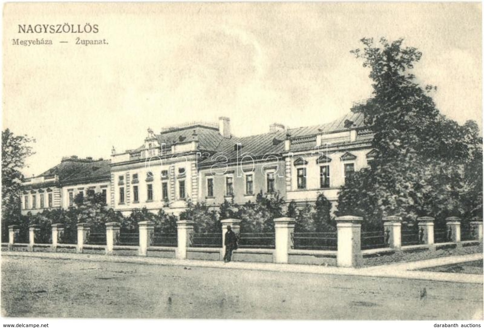 ** T1 Nagyszőlős, Vynohradiv, Sevlus (Sevljus); Megyeháza / Zupanat / County Hall - Non Classés