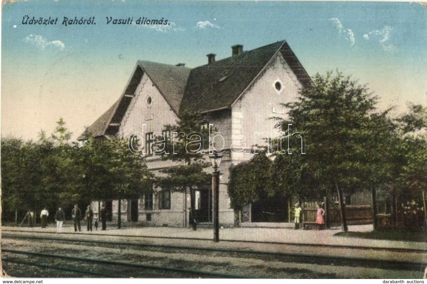 T2/T3 Rahó, Rakhiv; Vasútállomás / Bahnhof / Railway Station (EK) - Non Classificati