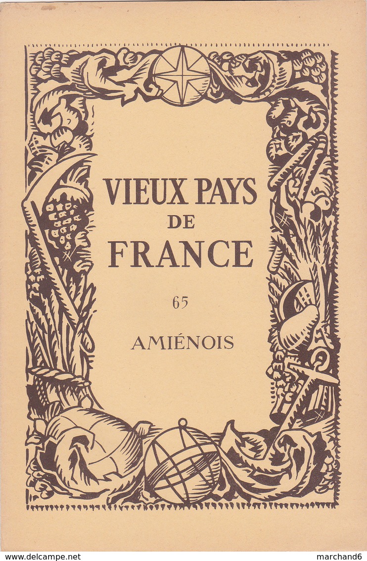 Laboratoires Mariner Vieux Pays De France N°65 Amiénois Carte - Cartes Géographiques