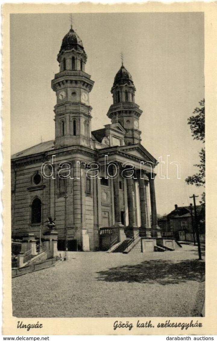 ** T2/T3 Ungvár, Uzhorod, Uzshorod; Görög Katolikus Székesegyház / Cathedral  (EK) - Non Classés