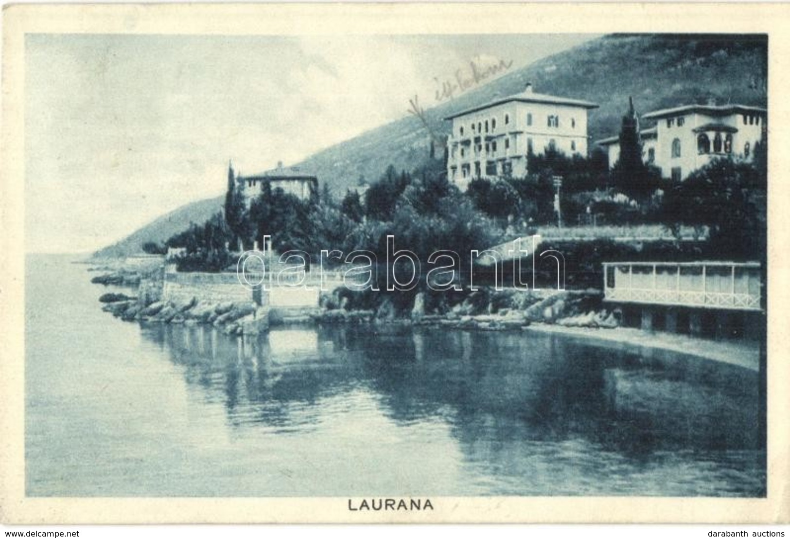 Lovran, Lovrana, Laurana; - 3 Db Régi Képeslap / 3 Pre-1945 Postcards - Non Classés