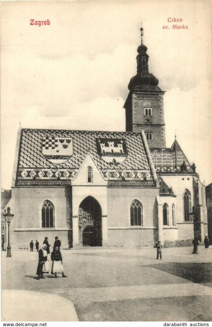 ** T1 Zagreb, Crkva Sv. Marka / Church - Non Classés