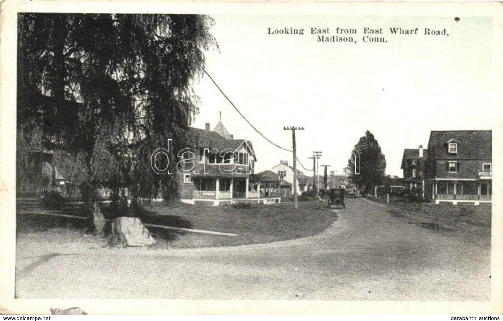 * T2/T3 Madison, Conneticut; Looking East From East Wharf Road (EK) - Non Classés