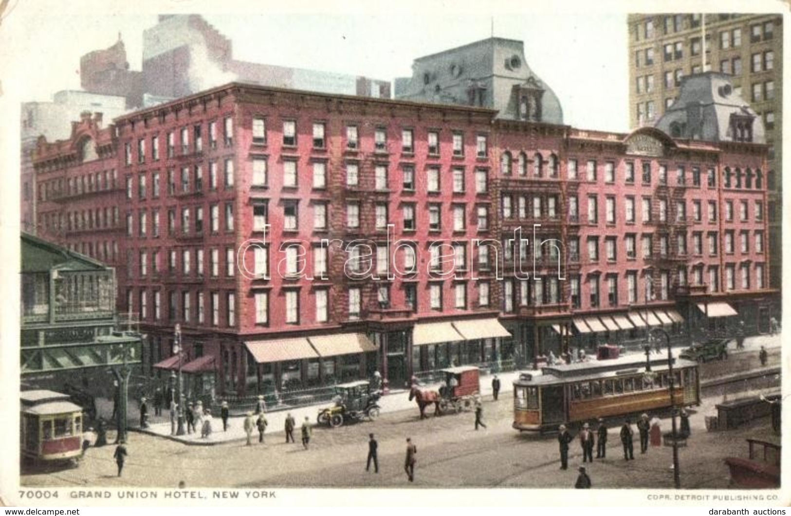 ** T2/T3 New York, Grand Union Hotel, Trams (EK) - Non Classés