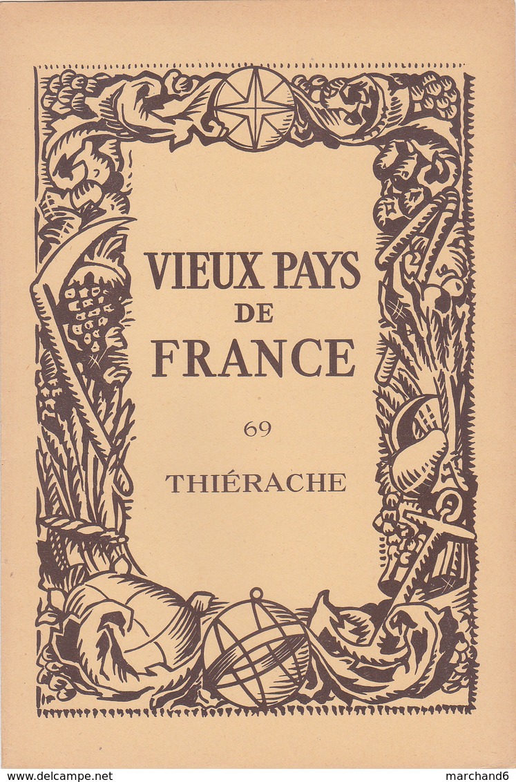 Laboratoires Mariner Vieux Pays De France N°69 Thiérache Carte - Mapas Geográficas