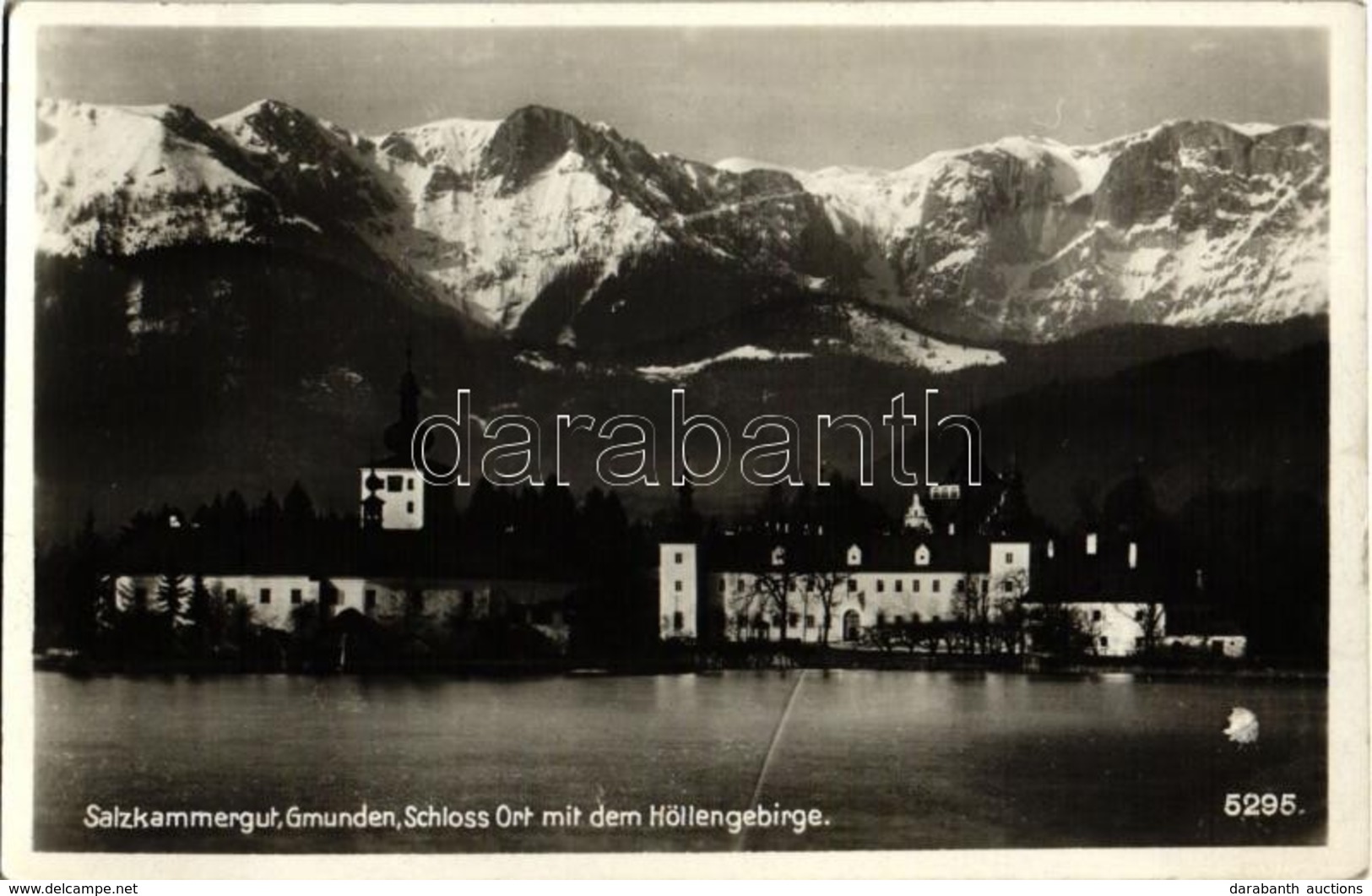 * T2 Gmunden, Schloss Ort Mit Dem Höllengebirge /  Castle With Mountain - Non Classés