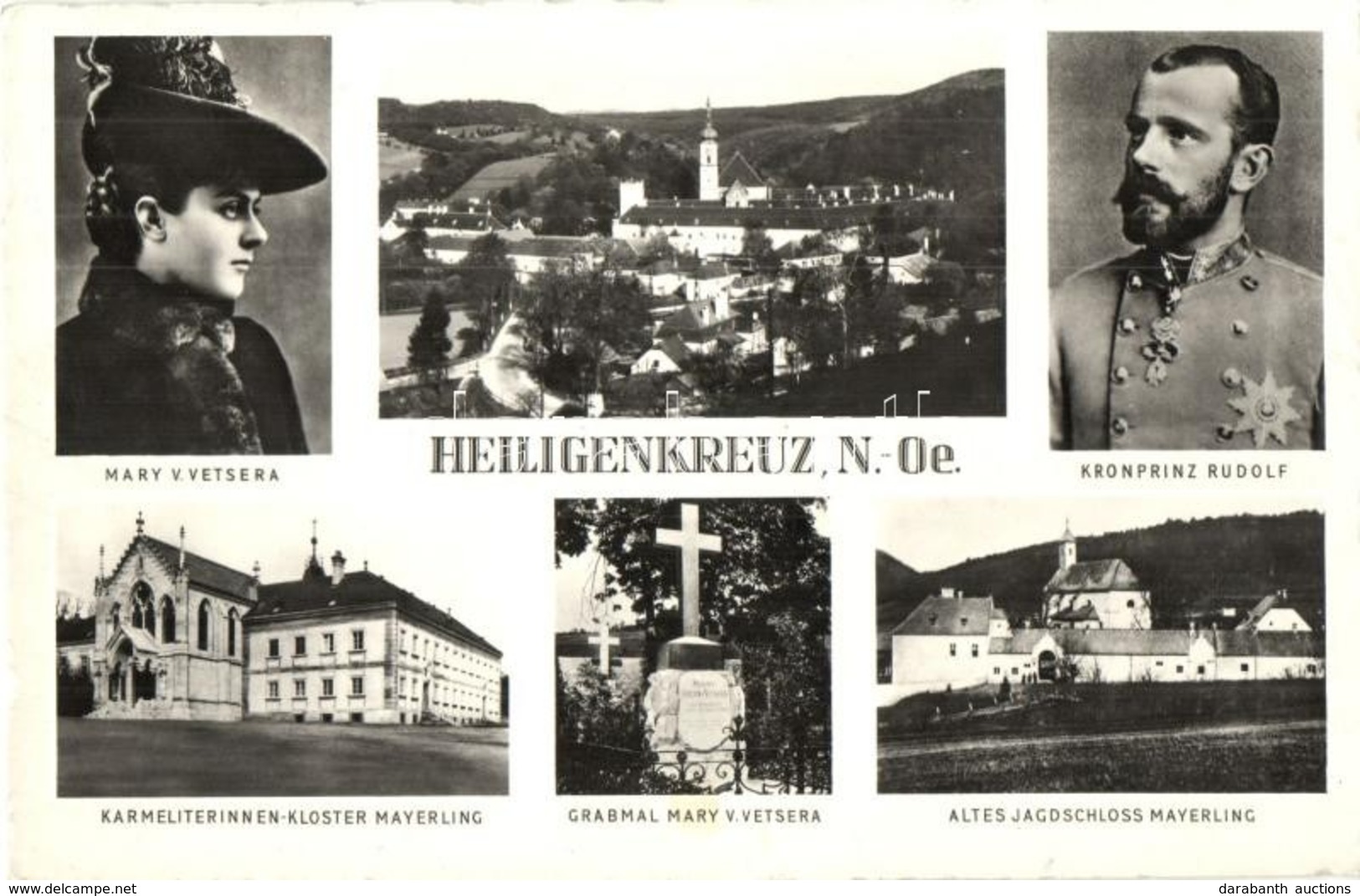 * T2 Heiligenkreuz, Mary V. Vetsera, Kronprinz Rudolf, Grabmal Mary V. Vetsera, Altes Jagdschloss Mayerling, Karmeliteri - Non Classés