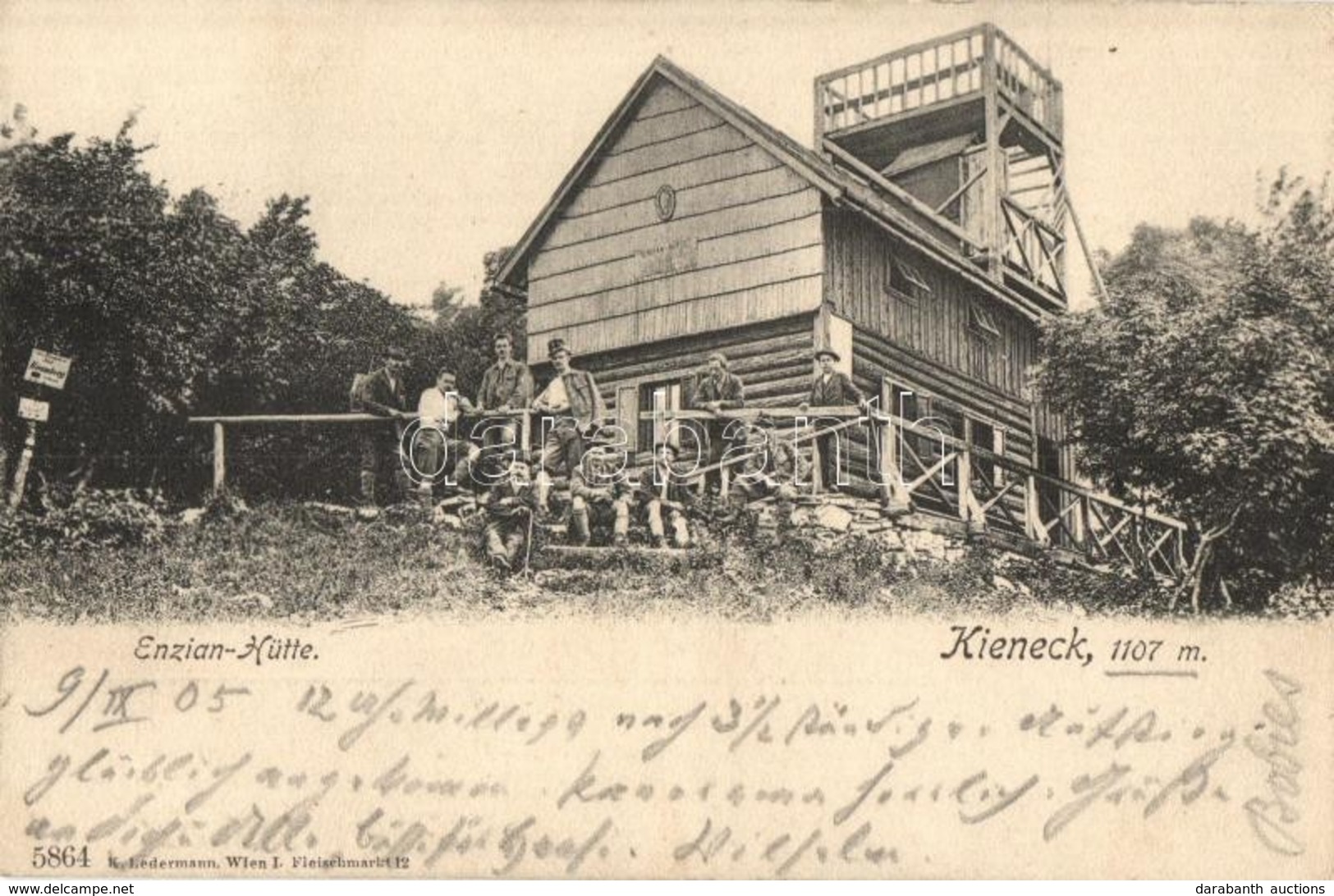 T2/T3 Kieneck, Enzian-Hütte / Tourist House, Rest House. K. Ledermann (EK) - Non Classés