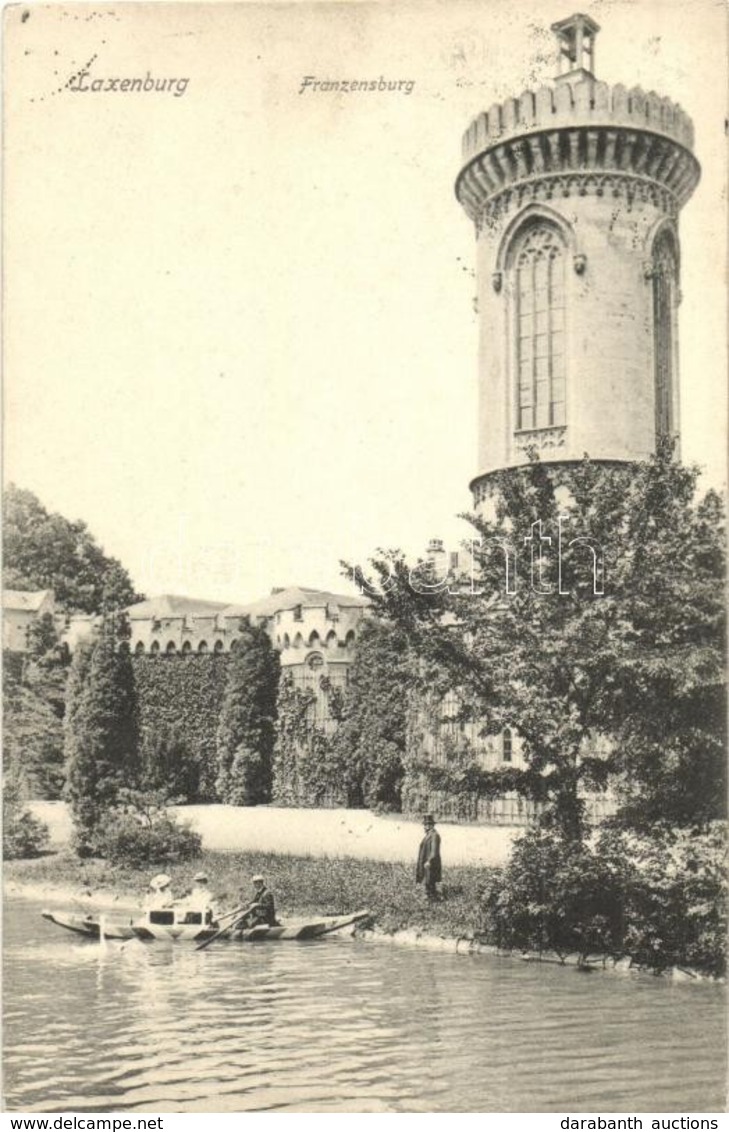 T2 Laxenburg, Franzensburg / Tower, Boat With People - Non Classés