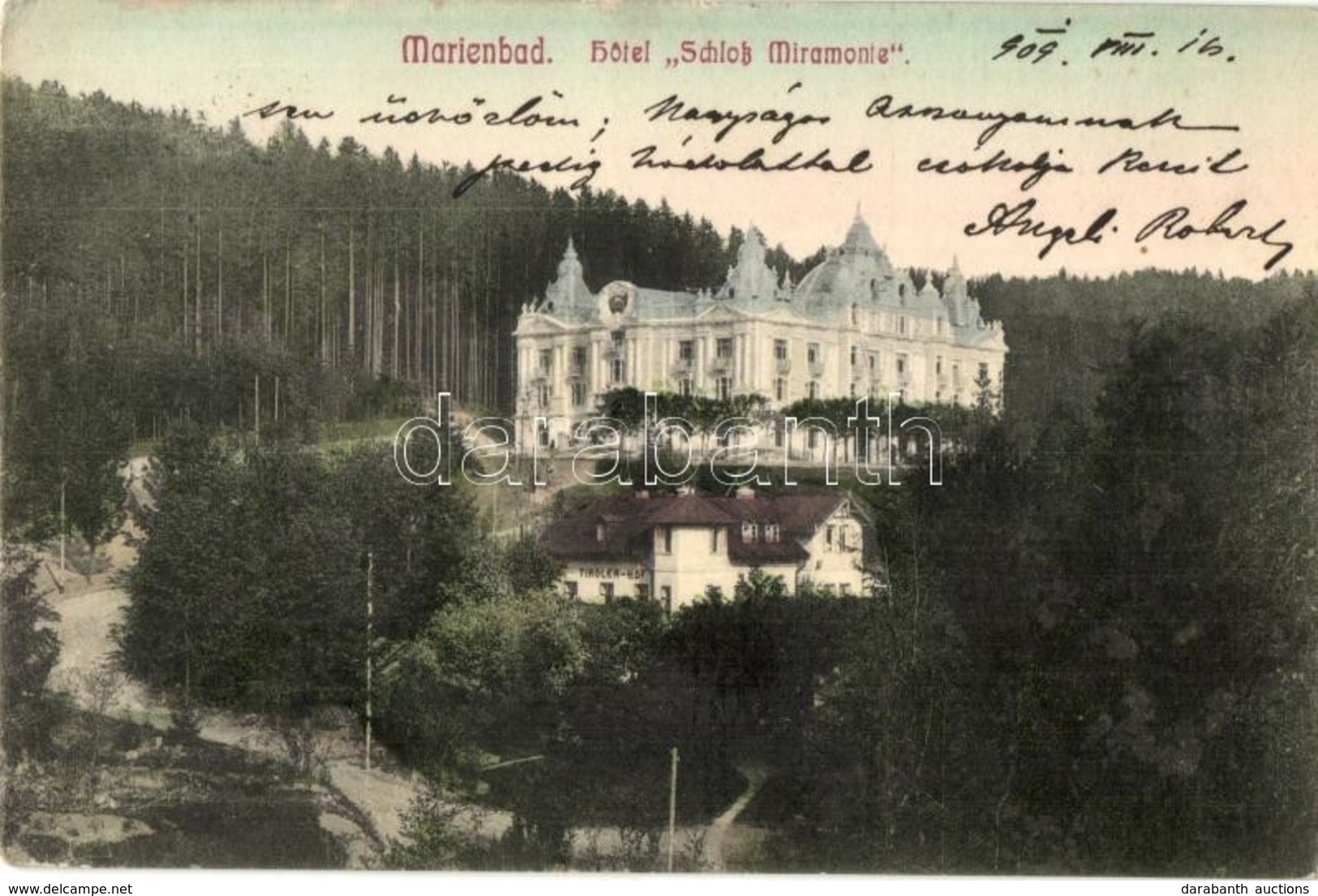 T2/T3 Marianske Lazne, Marienbad; Hotel Schloss Miramonte, Tiroler Hof - Non Classés