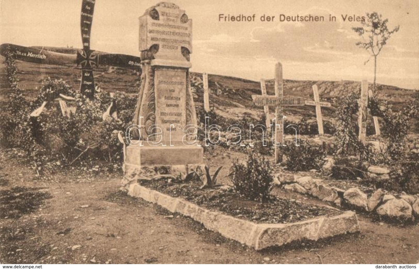 ** T2 Veles, Friedhof Der Deutschen / German Cemetery - Unclassified