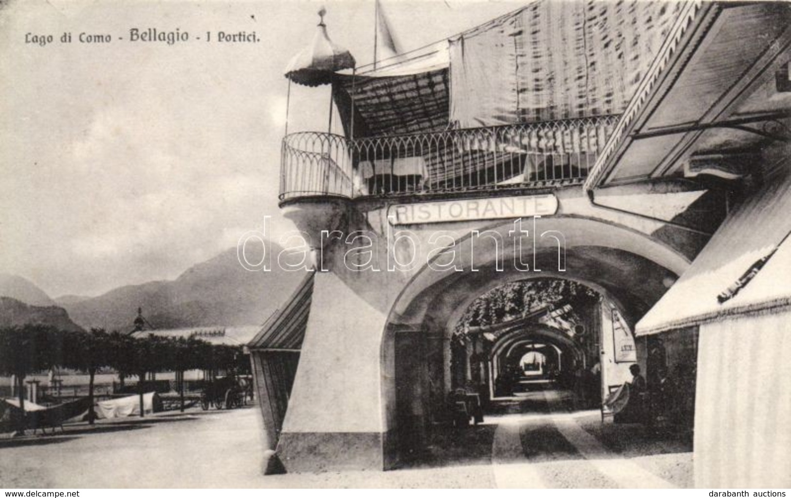 ** T1/T2 Bellagio, Lago Di Como, I Portici / Lake Como, The Arcades, Restaurant - Non Classés