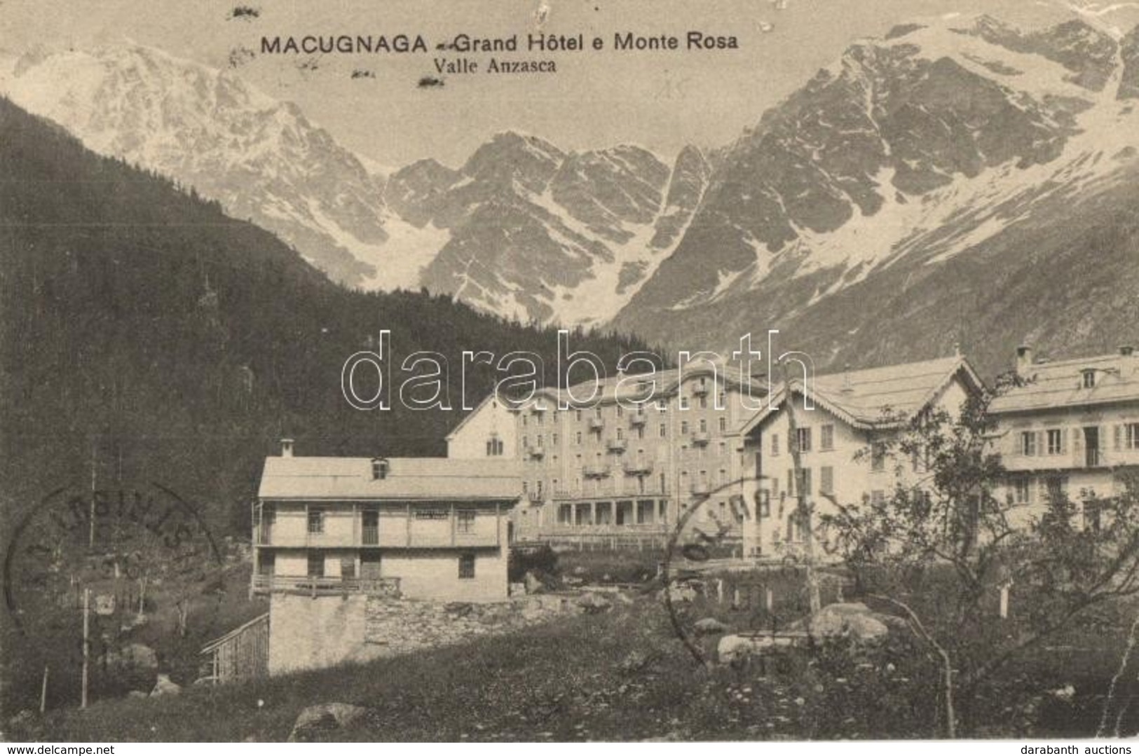 T2/T3 Macugnaga, Grand Hotel E Monte Rosa (EK) - Non Classés